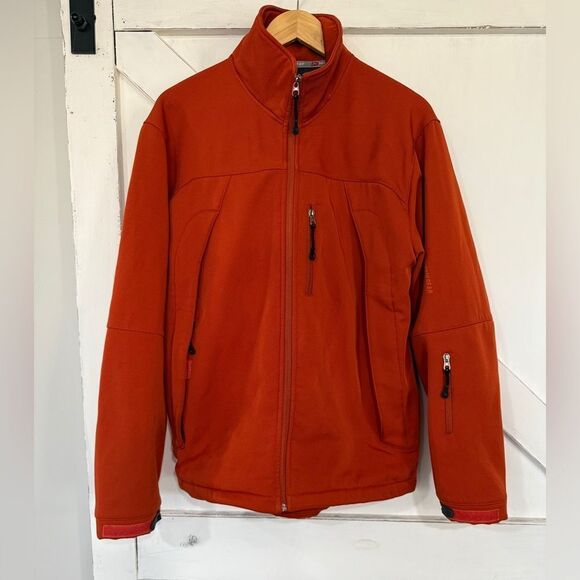 Mountain Gear Mens Jacket Orange Size XL Full Zip - Picture 1 of 5